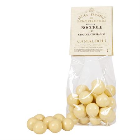 NOCCIOLE CON CIOCCCOLATO BIANCO 100 G