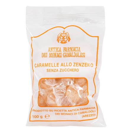 CARAMELLE ALLO ZENZERO SENZA ZUCCHERO