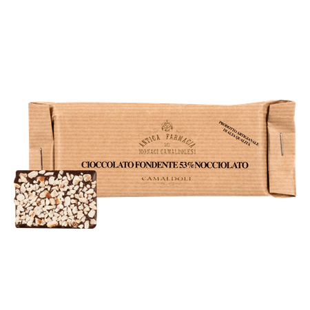 CIOCCOLATO FONDENTE 53% NOCCIOLATO 50 G