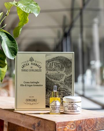 KIT CREMA ANTIRUGHE E OLIO DI ARGAN AROMATICO