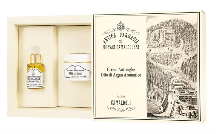 KIT CREMA ANTIRUGHE E OLIO DI ARGAN AROMATICO